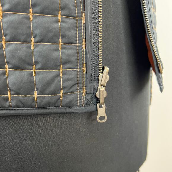 FUCHS SCHMITT Black & Brown Reversible Full Zip Jacket Lightly Padded 38 US 8 - Picture 7 of 8